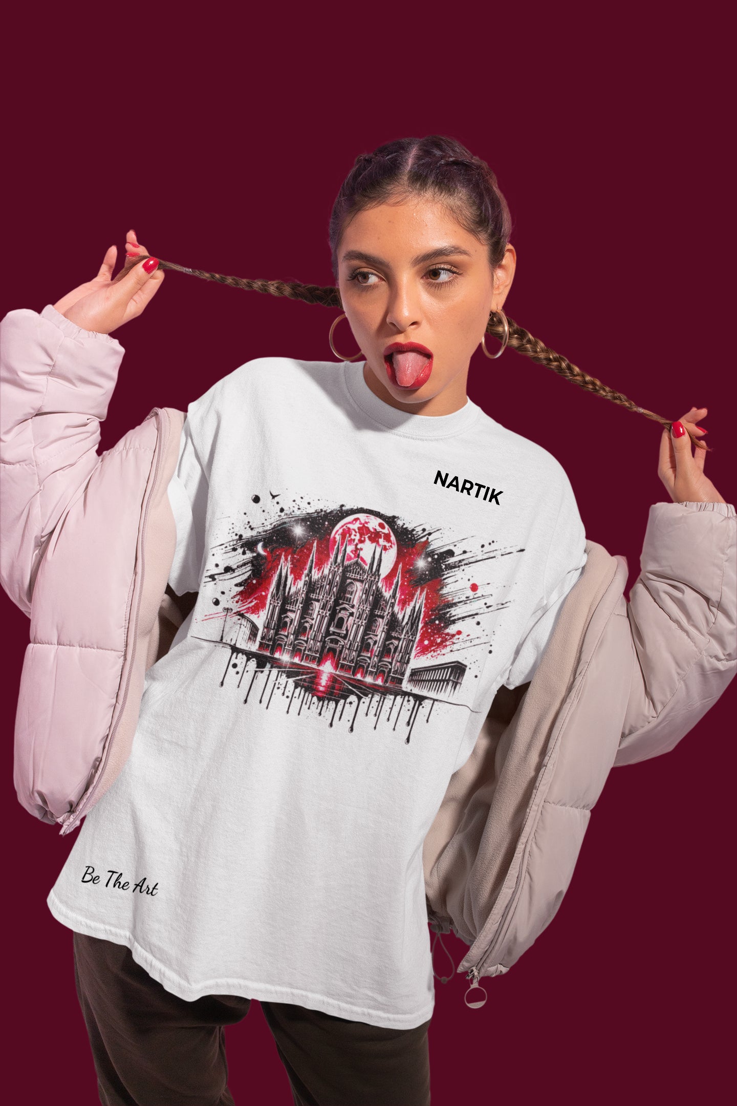 T-SHIRT DARK MOON DUOMO