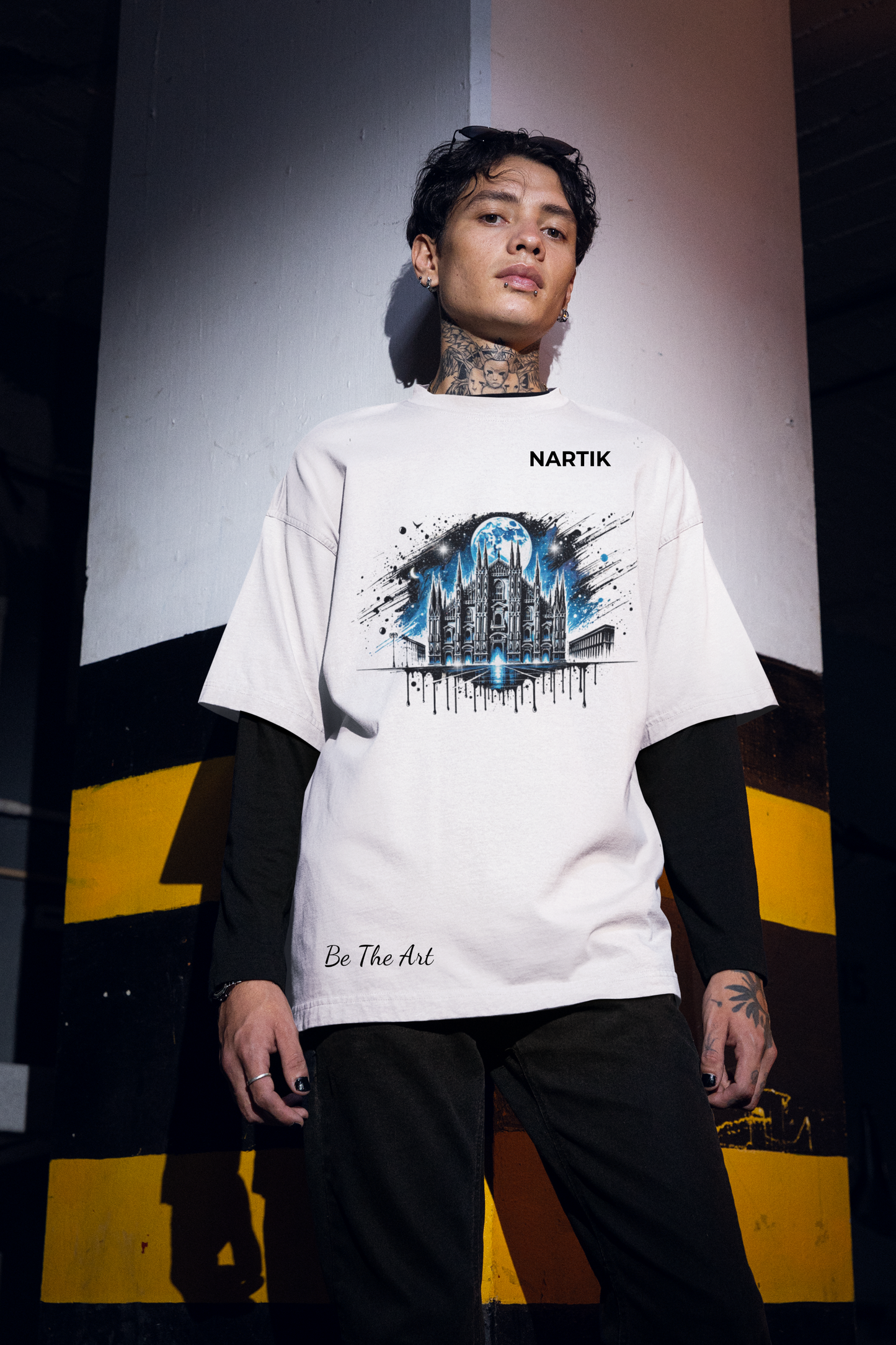 T-SHIRT DUOMO LUCE DI LUNA