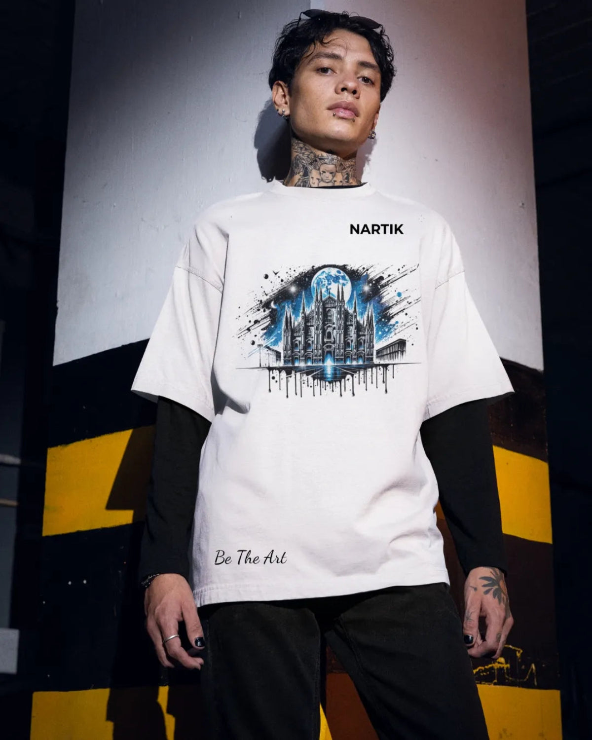 T-SHIRT DUOMO LUCE DI LUNA